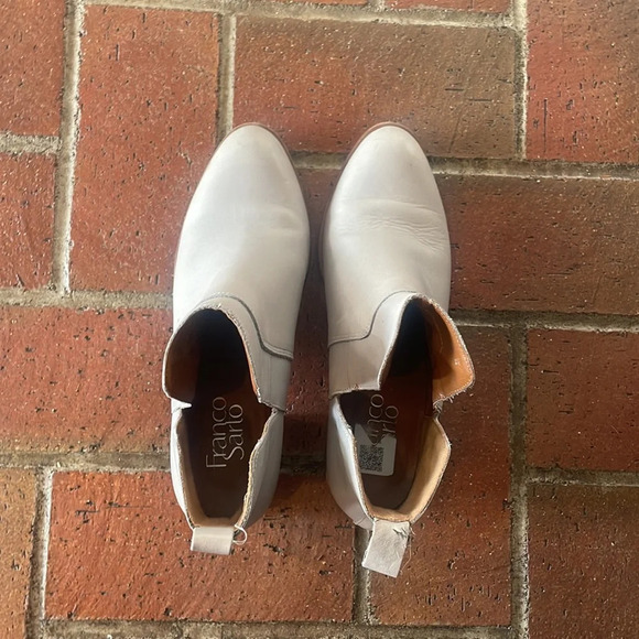 Gray Rosie Franco Sarto Booties 7 - Picture 6 of 9